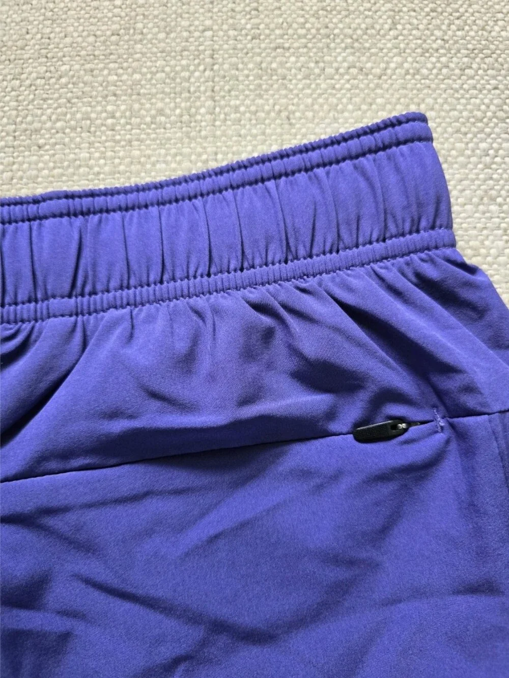 PERFECT GAME Showcase 2-in-1 Baseball Shorts Purple Men's Medium Performance